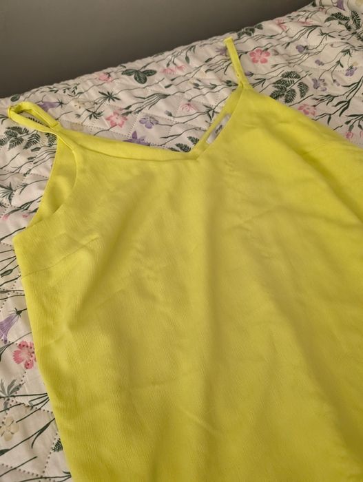 Koszulka na ramiączkach żółta George 44