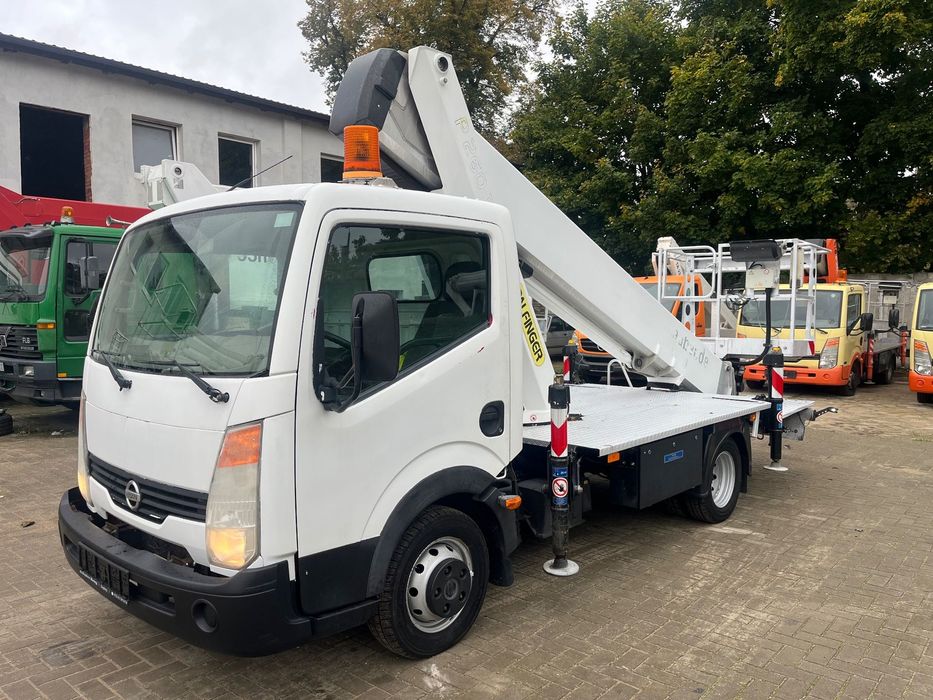 Nissan Podnośnik Koszowy 26 metrów PILOT!!! Zwyżka 15 w Bok Wumag Palfinger UDT jak Ruthmann Multitel Gsr  Podnośnik Koszowy 26 Metrów Wumag Palfinger Import UDT