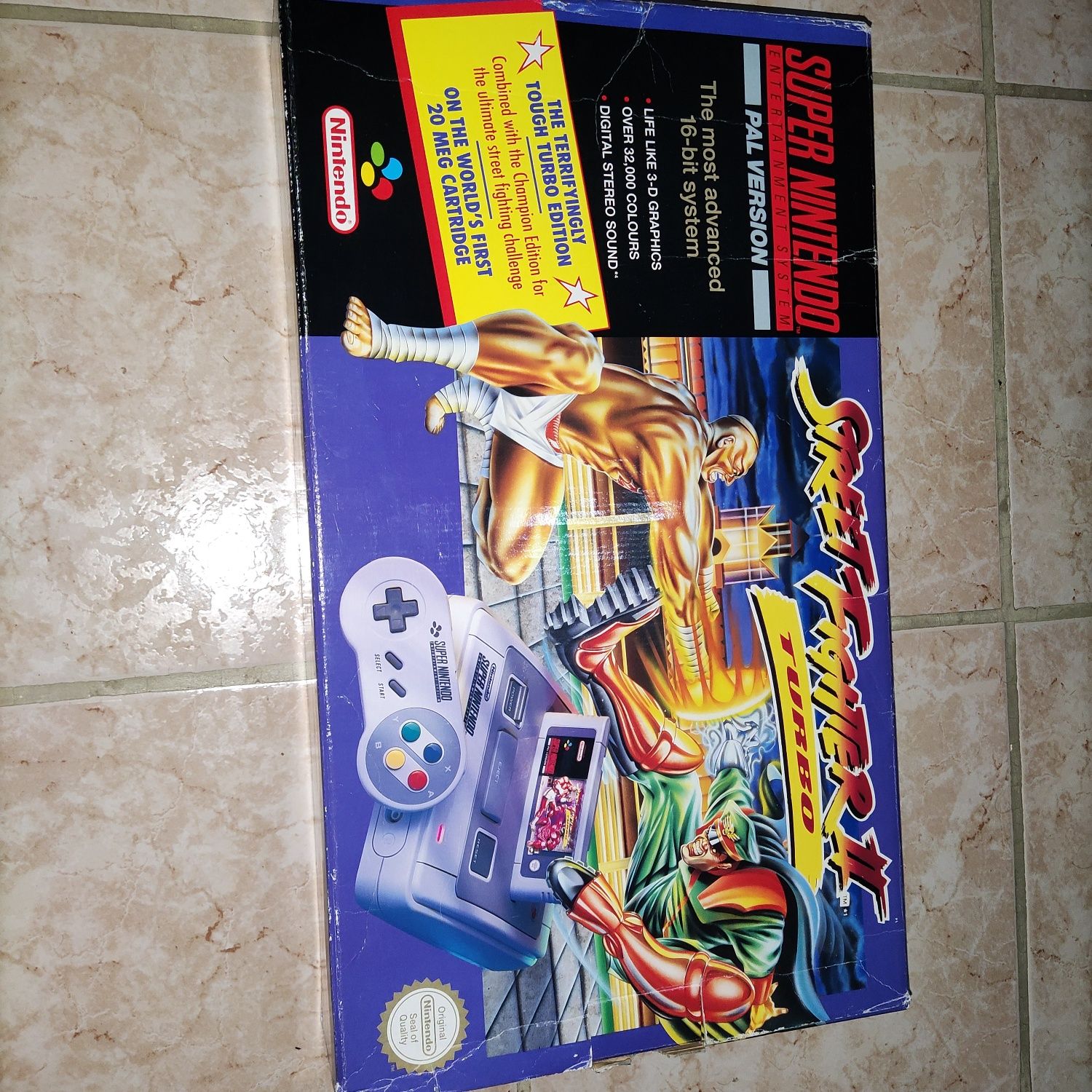 Consola Super nintendo Street fighter 2 turbo edition