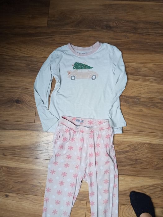 Piżama dziewczęca świąteczna 140/146