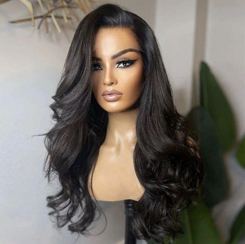 nowa naturalna peruka lace front 100% ludzki wlos na co dzien