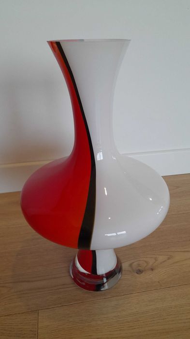 Wazon na kwiaty szklany Wrześniak glasswork