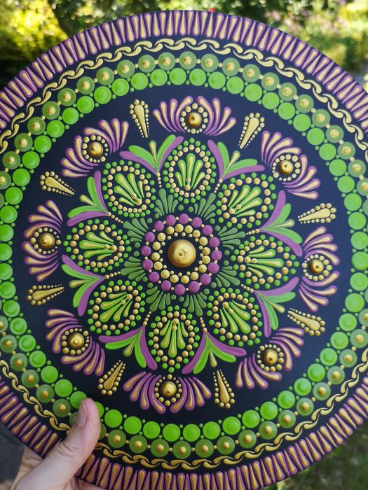 Disponível Portes Incluídos Mandala 30 cms Amor e Prosperidade