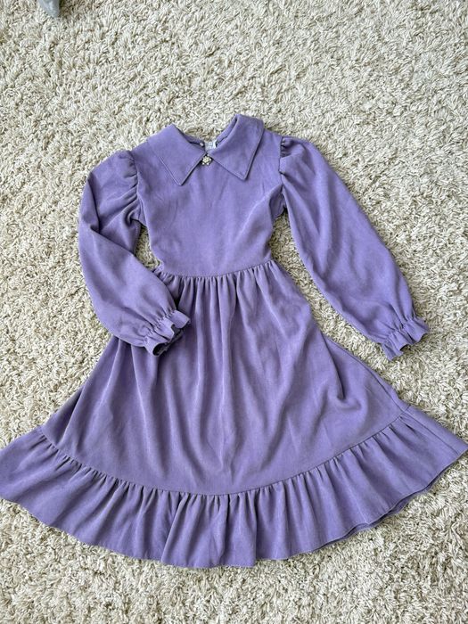 Вельветова сукня для дівчинки