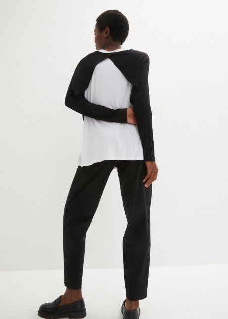 B.P.C bluzka 2w1 z topem ^52/54