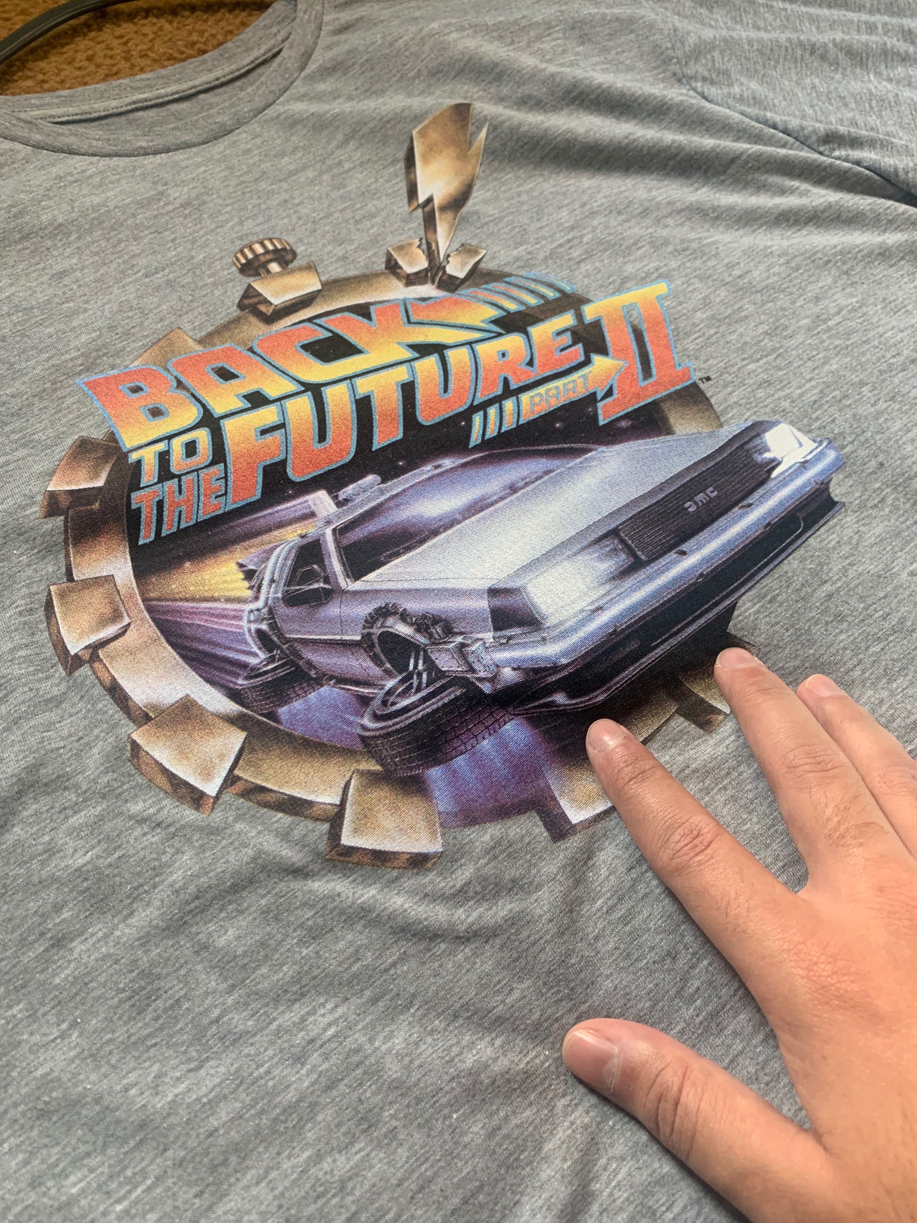 Camisola Regresso ao futuro t-shirt merchandising oficial