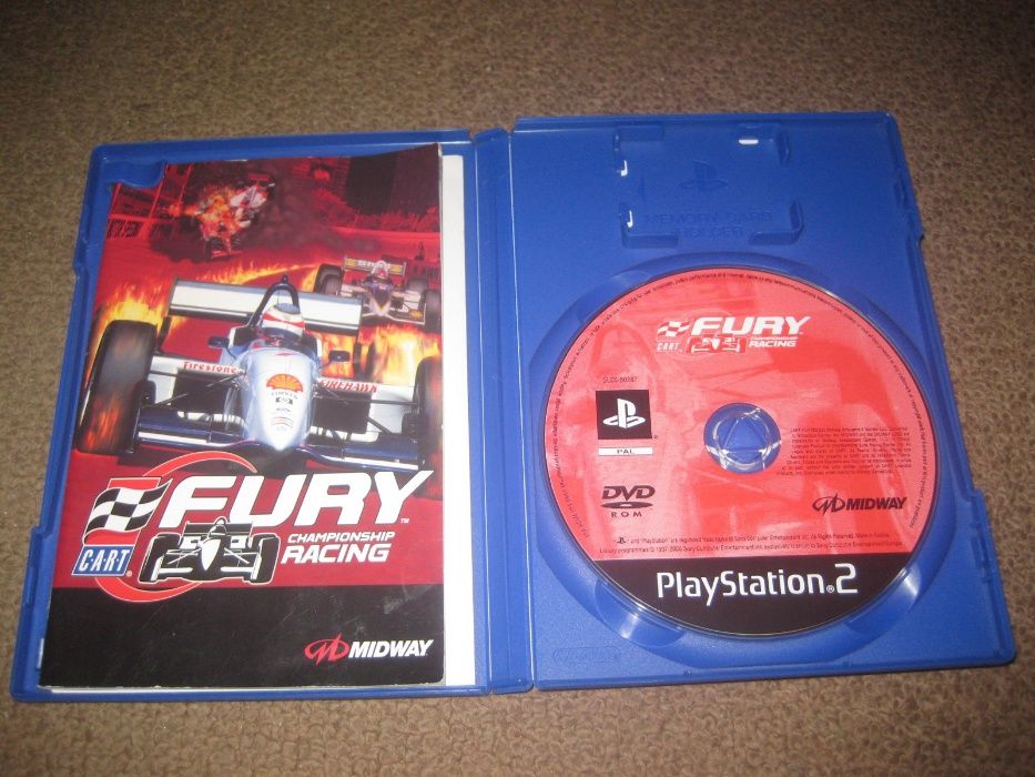 Jogo "Cart Fury Championship Racing" PS2/Completo!