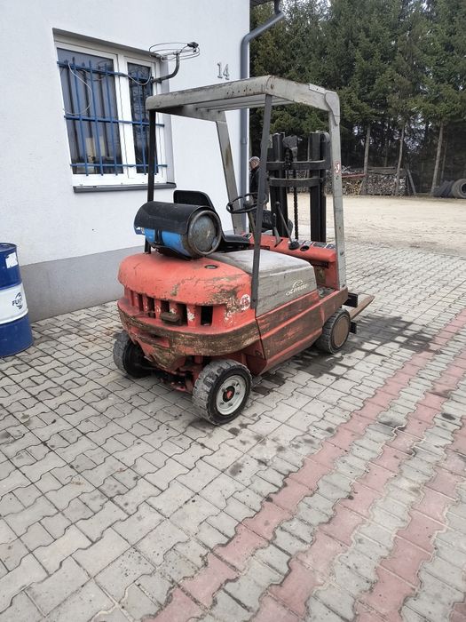 Wózek widłowy Linde h15t gazowy