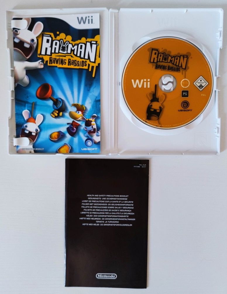 Gra Rayman Raving Rabbids + skylanders giants Wii (Wii)