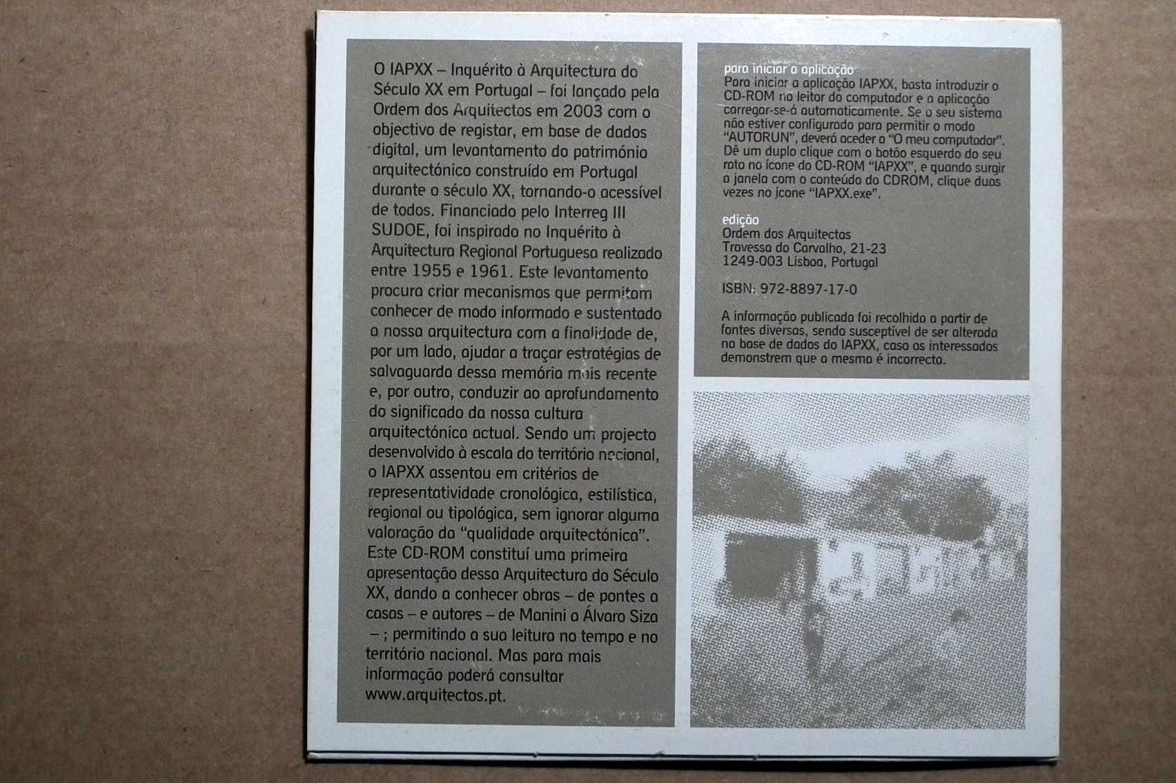 CD Inquérito à Arquitectura do Século XX em Portugal 2006 Envio grátis