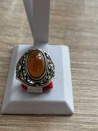 Кольцо, перстень с сердоликом, винтаж, СССР