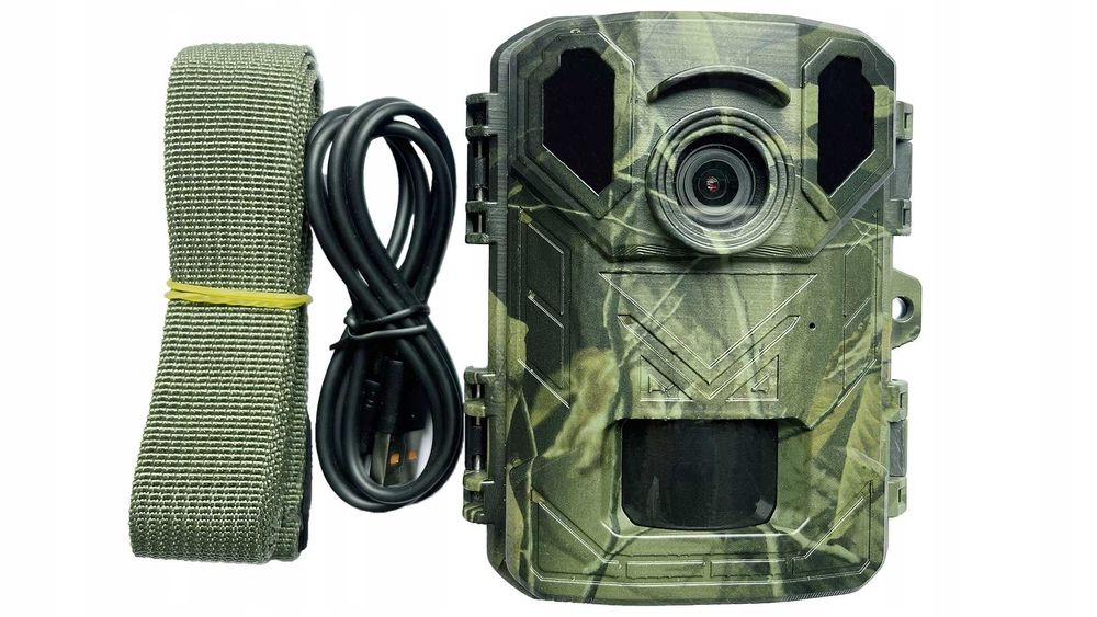 Foto-pułapka MINI kamera leśna myśliwska obserwacja przyrody NOC 4K