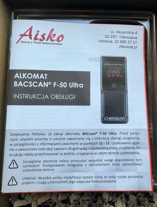 Alkomat BACSCAN F-50 Ultra