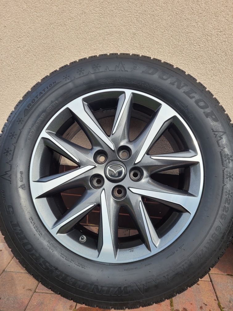 Koła Felgi Mazda 5x114,3 Opony 225/65 R17 oryginał