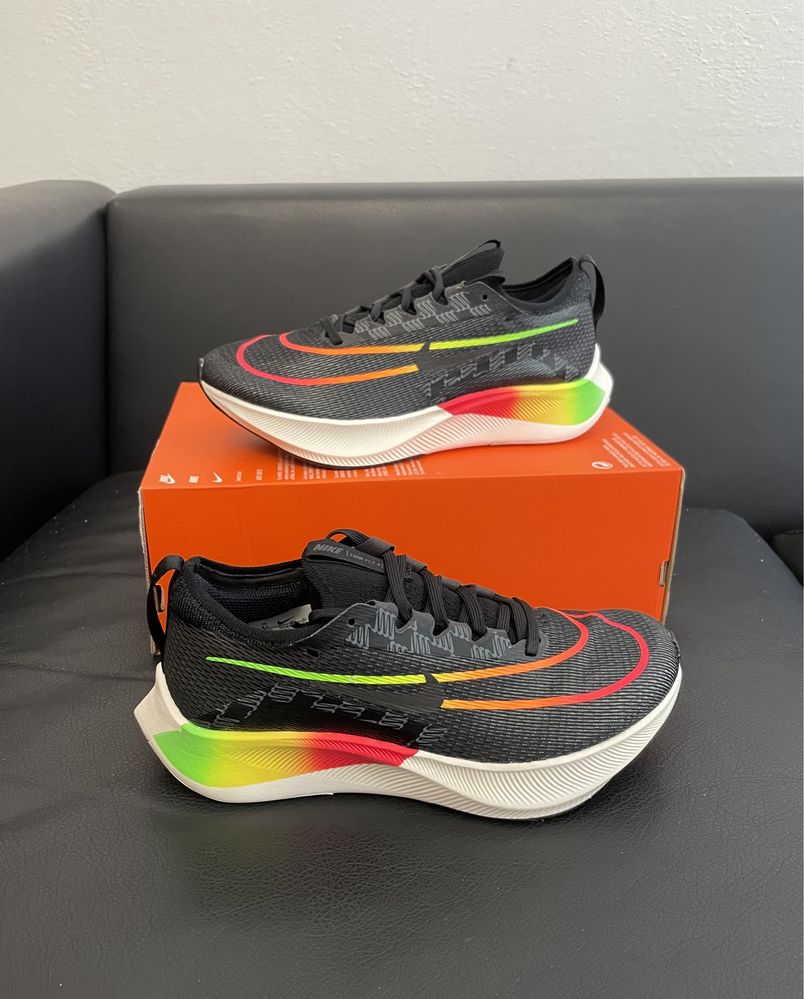 ОРИГИНАЛ | Кроссовки Nike Zoom Fly 4 ‘Black Green Orange’ DQ4993-010