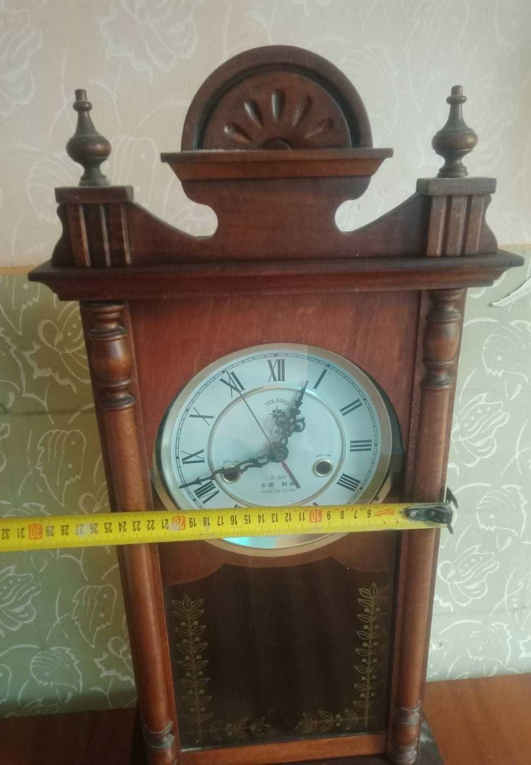 Zegar ścienny Polaris na baterie 63x29x12,5 cm, vintage