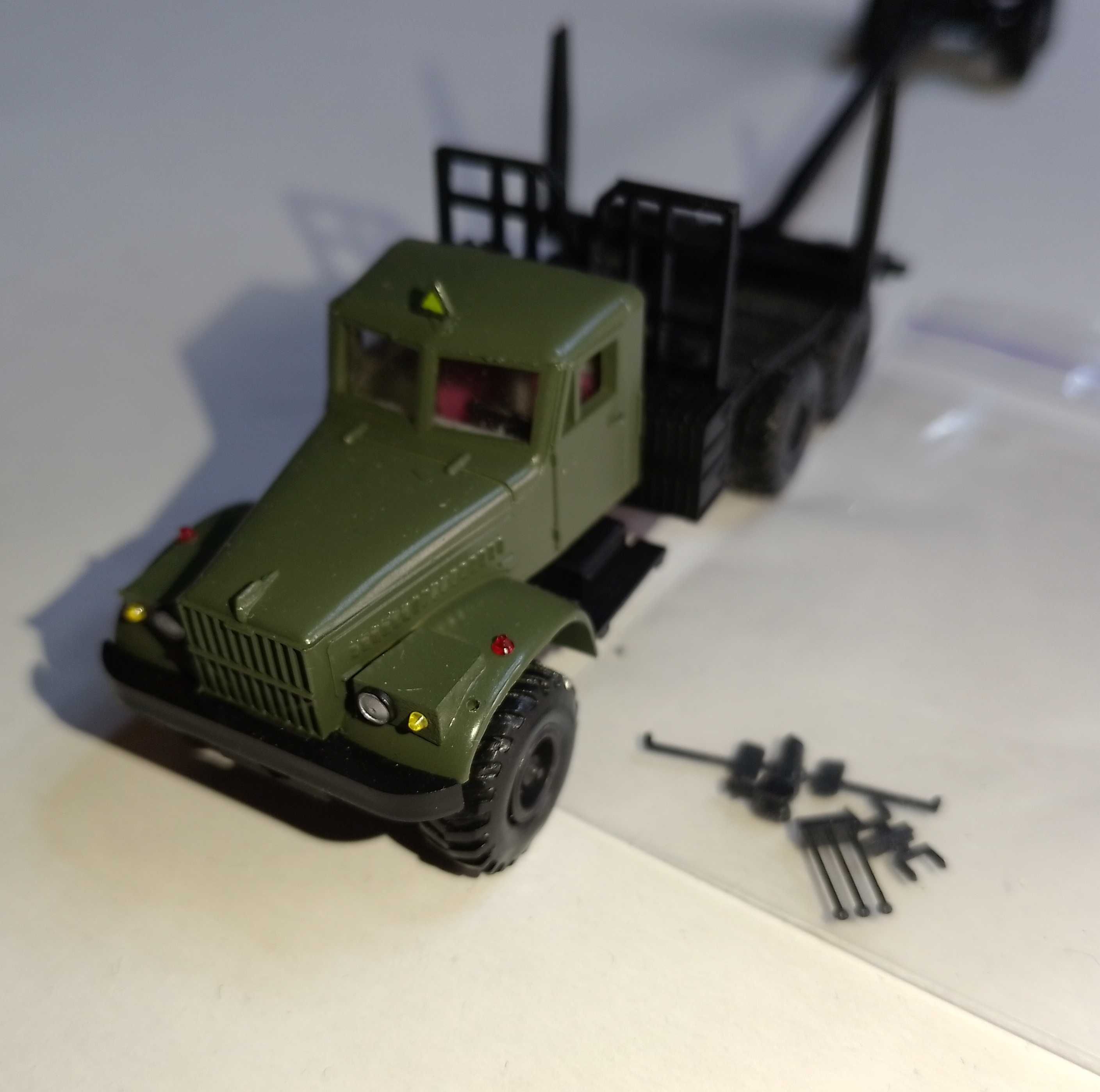 Модель лісовоза КРАЗ 255Л масштаб 1:87/НО