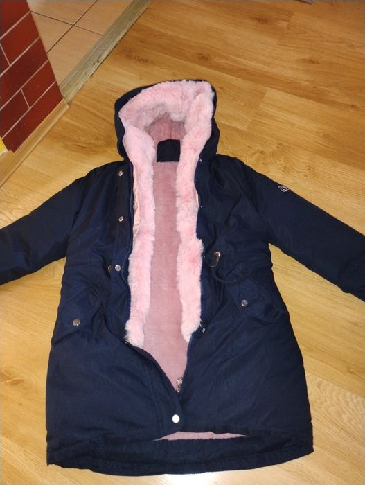 Kurtka zimowa dziewczęca