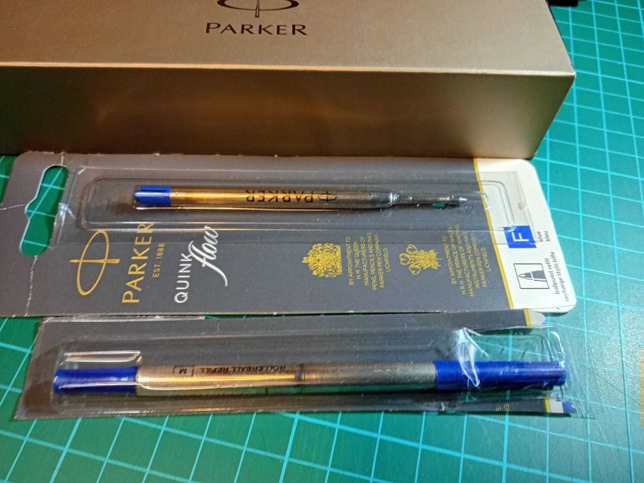 Długopis i pióro kulkowe Parker IM szaro-srebrne