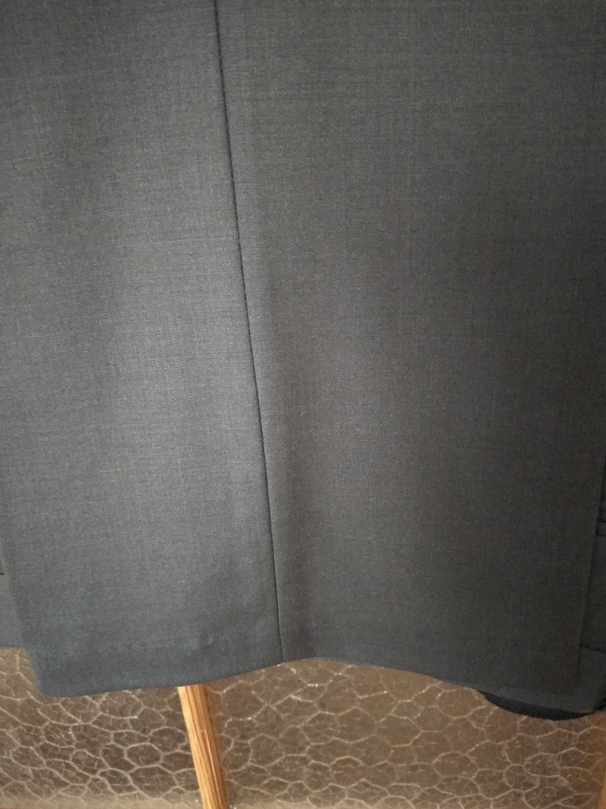 Garnitur grafitowy wełna 60% stan bdb  188/96 okazja