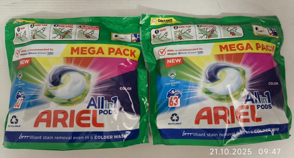 Kapsułki do prania Ariel Kolor 126 szt