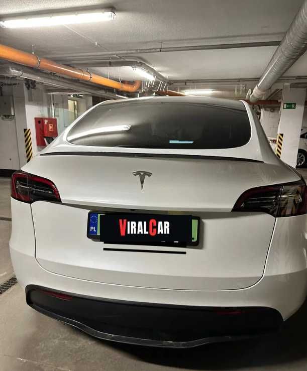 Spoiler Lotka Dokładka TESLA MODEL Y Czarny Połysk / Carbon