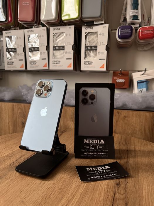 Apple iPhone 13 Pro 256Gb Sierra Blue. Гарантія, повний комплект.