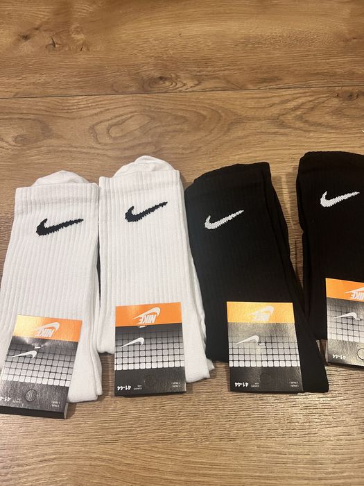 Skarpetki Nike Biały-Czarny