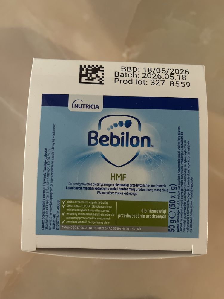 Wzmacniacz mleka kobiecego Bebilon HMF