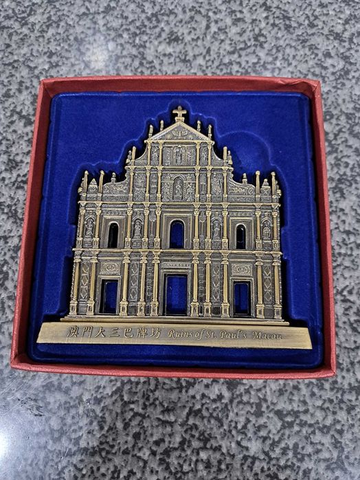 Fachada da igreja de Macau