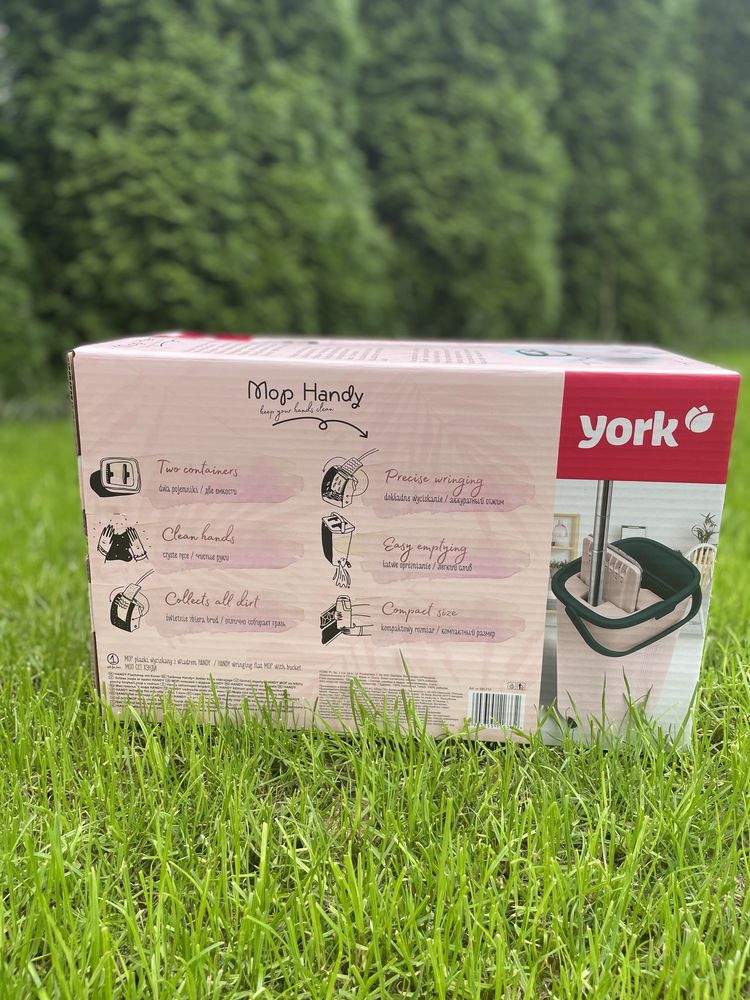 York HANDY, швабра, відро, 2 запаски