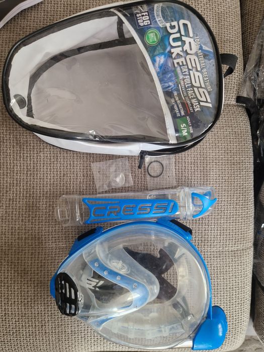 Cressi duke dry full mask