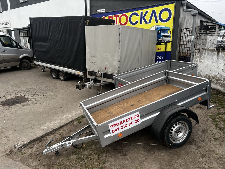 Оренда причепів, напів причепів, лафет