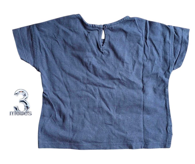 T-shirt Azul 3 meses