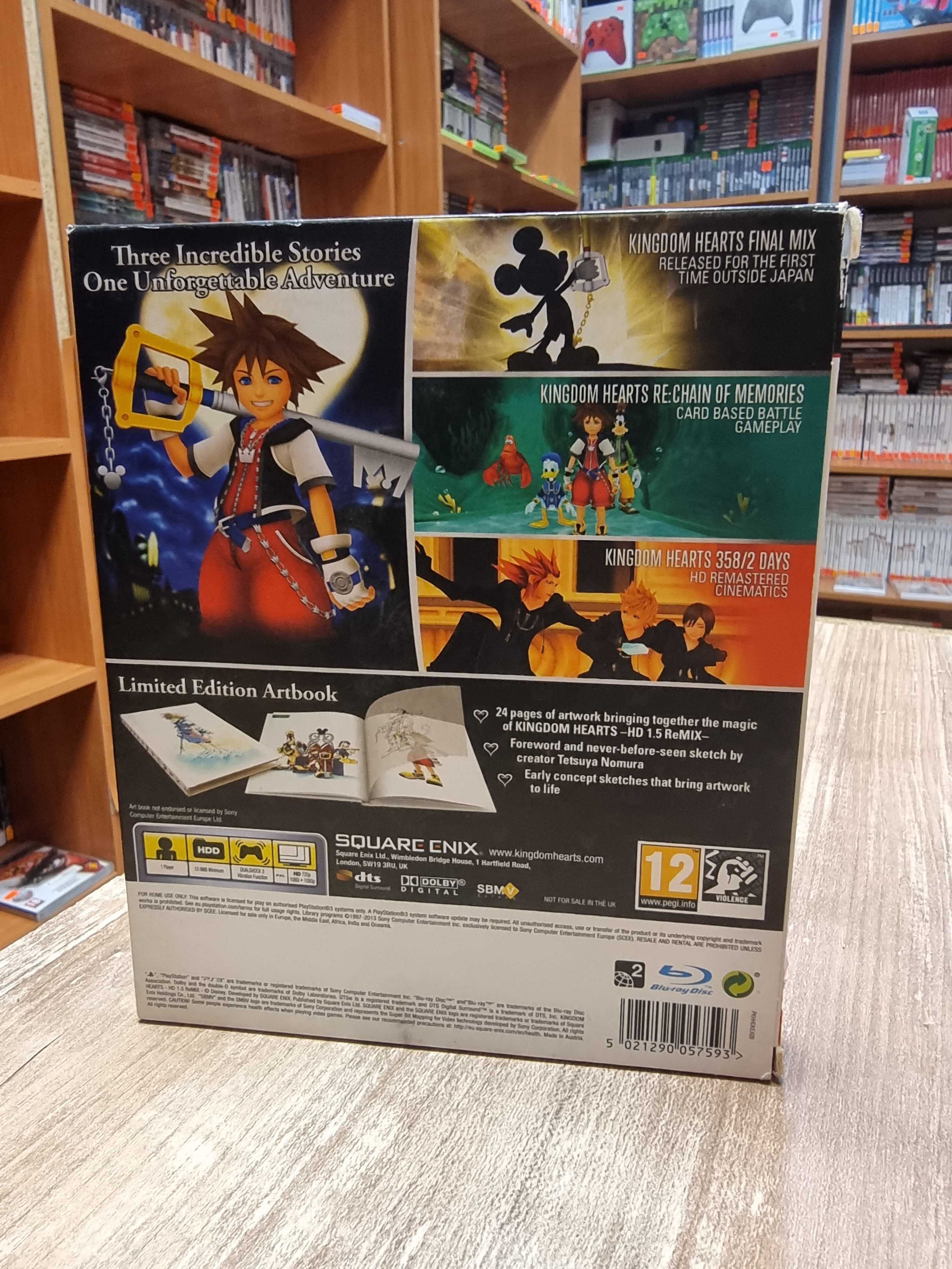 Kingdom Hearts HD 1.5 Remix PS3, Sklep Wysyłka Wymiana