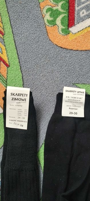 Skarpety wojskowe r. 29-30.  4 pary