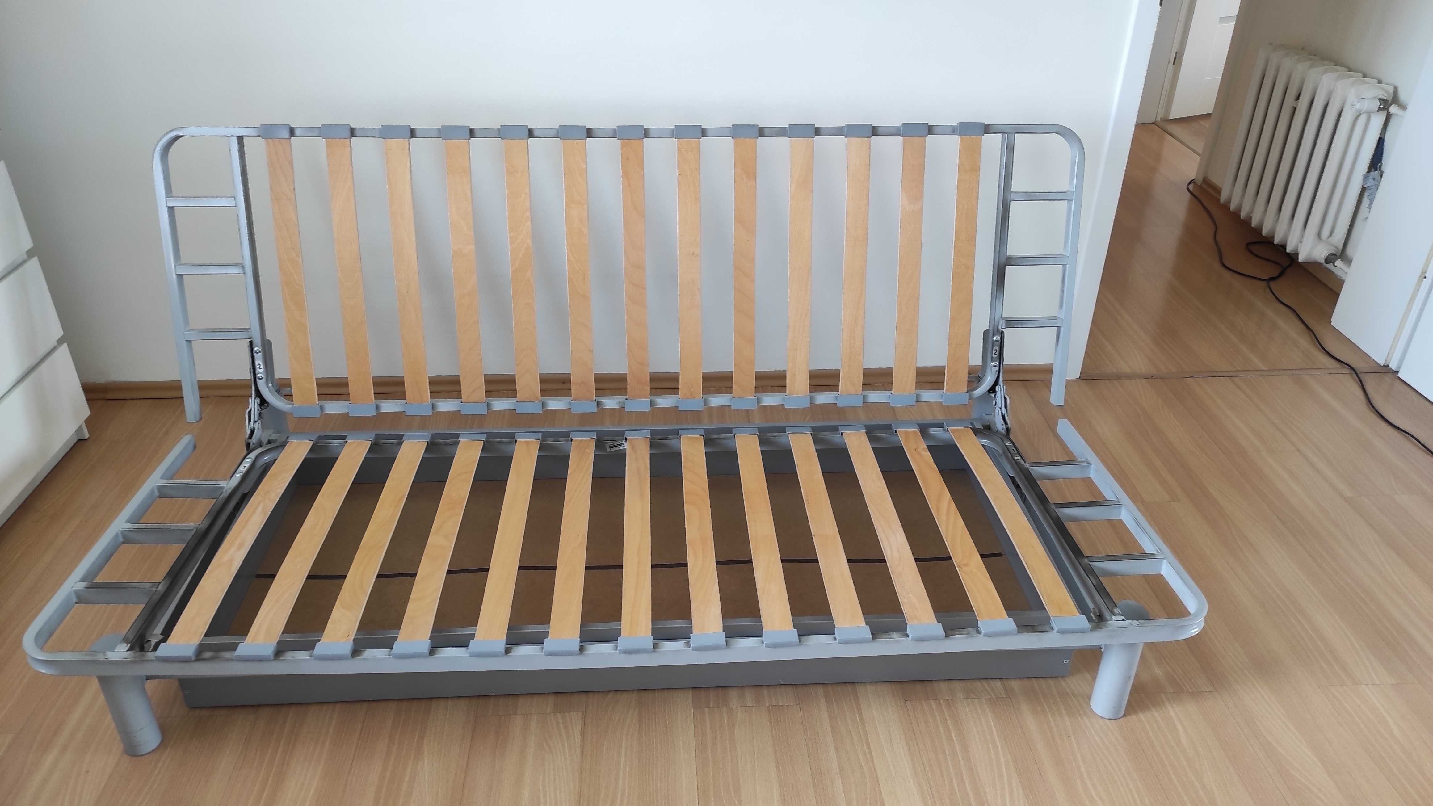 sofa kanapa łóżko rozkładane IKEA ze skrzynią