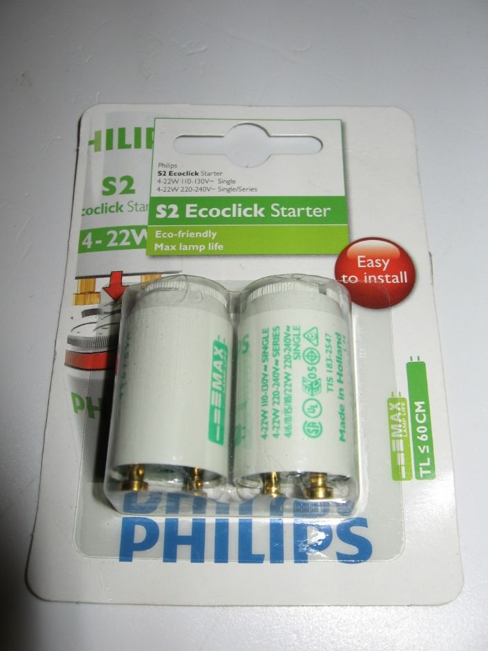 Стартер для люминесцентных ламп 4-22W Philips Голландия