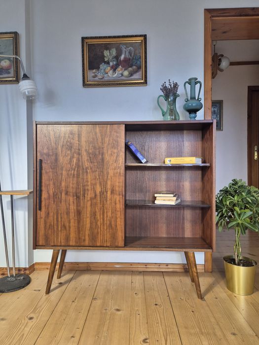 Witryna/biblioteczka Violetta po renowacji! PRL VINTAGE RETRO DOSTAWA
