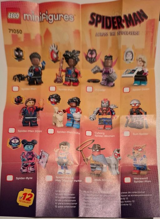 LEGO Minifigures Spider-Byte 71050