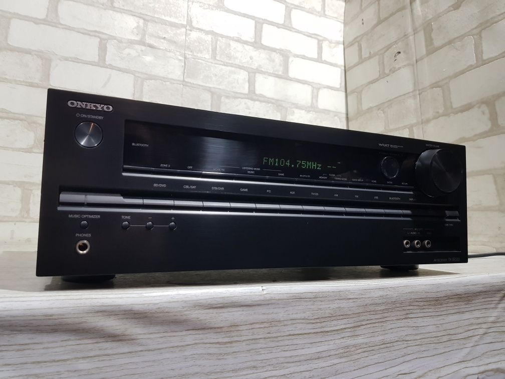 Пульт! 5.1 AV ресивер ONKYO TX-SR333, *5x100 Вт, HDMI, USB, Bluetooth,