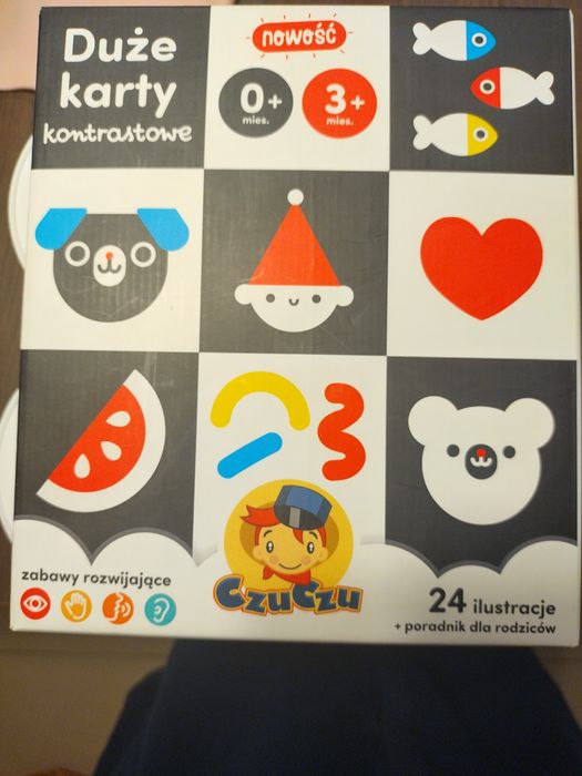 CzuCzu - Starter malucha, duże karty kontrastowe