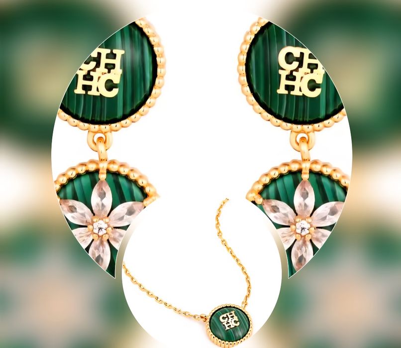 Brincos e fios Ch novos