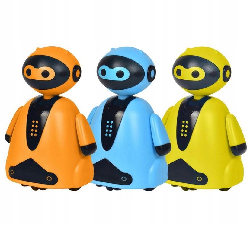 INTELIGENTNY ROBOT zabawka zdalnie sterowana PODĄŻA za MARKEREM dzieci