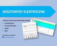 Kosztorysy elektryczne,kosztorysant instalacji elektrycznych,przedmiar