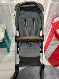 Cybex balios S Lux 2в1, Soho grey + зимовий кокон для прогулки і муфти