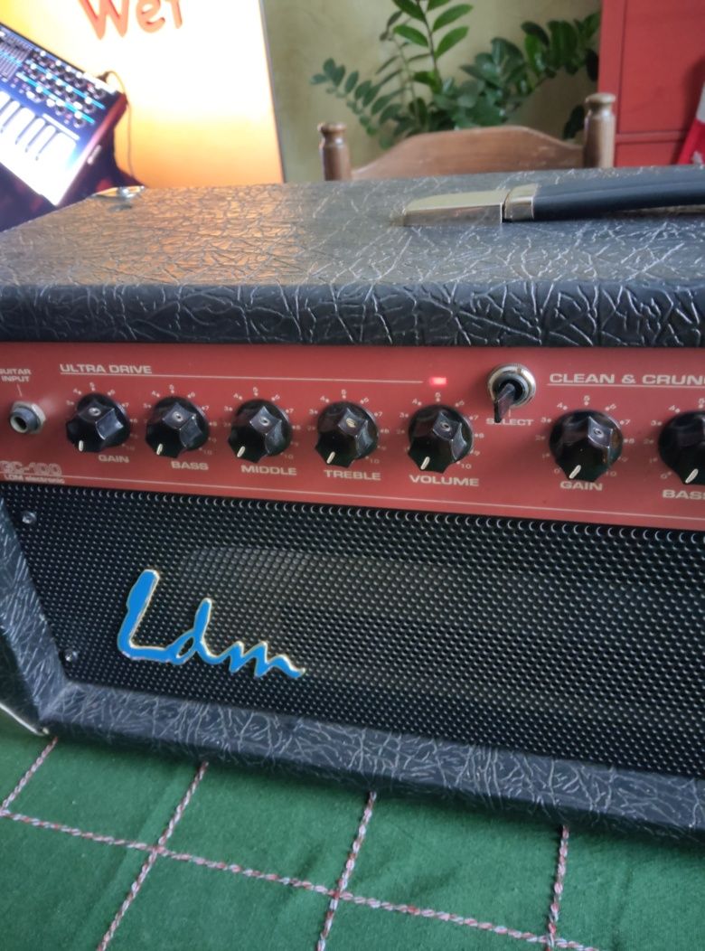 Head gitarowy lampowy 100 W LDM