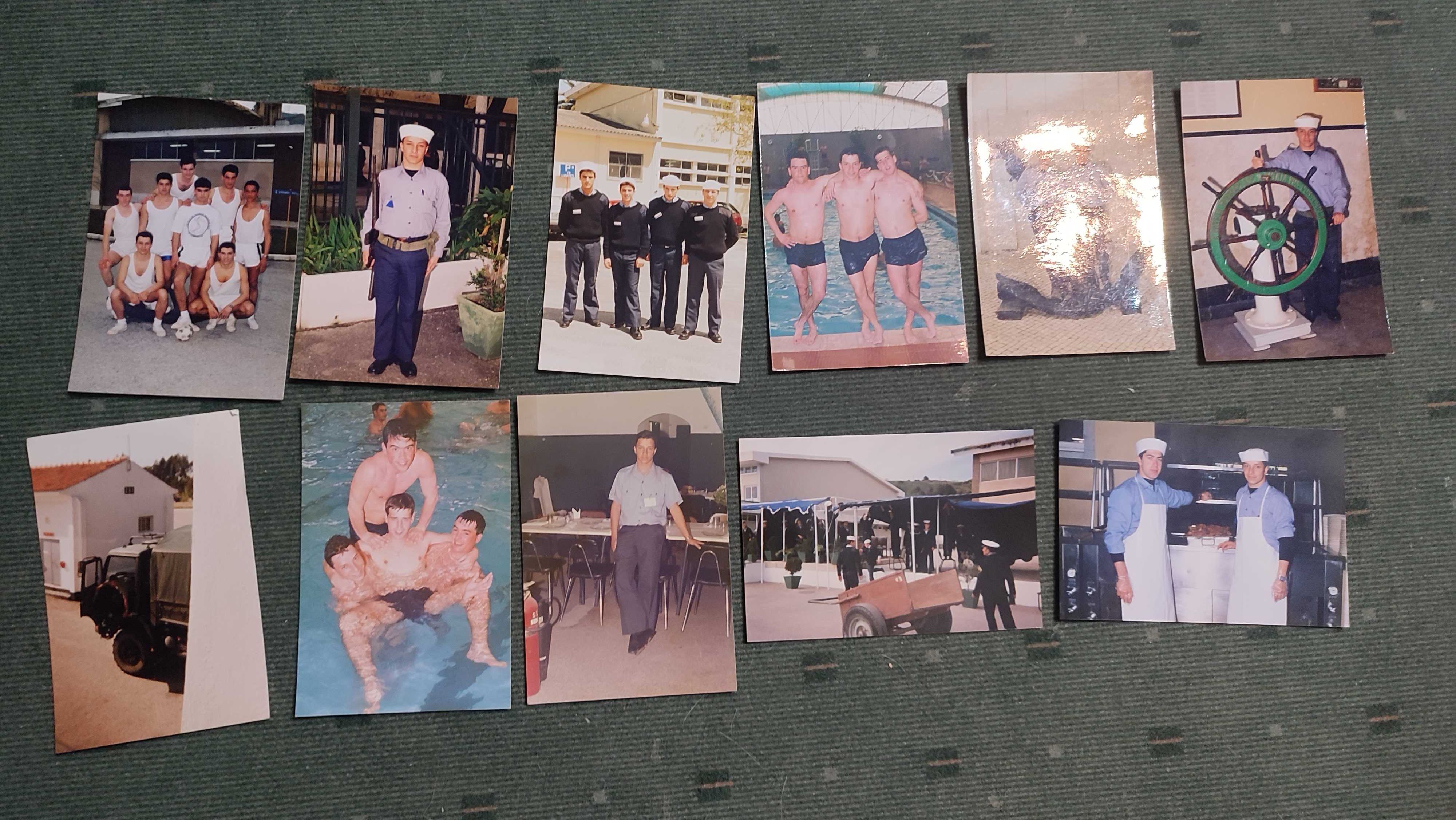 Lote 63 fotografias de Militares - Anos 80