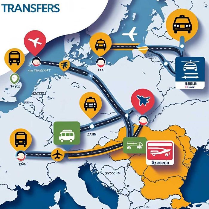Szybki transport osób z Nowogardu  do Szczecin 200 zł do Berlin 550 zł