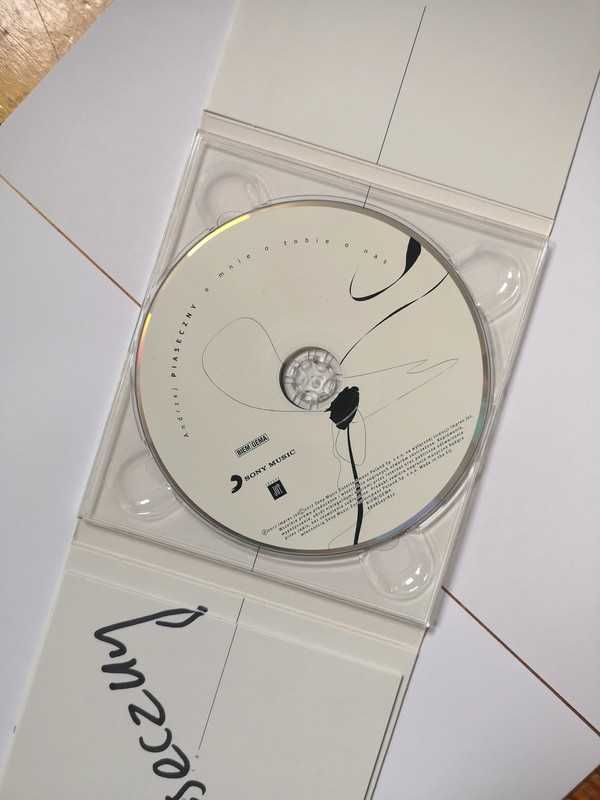 Płyta z autografem Andrzej Piaseczny O mnie o Tobie o Nas album CD